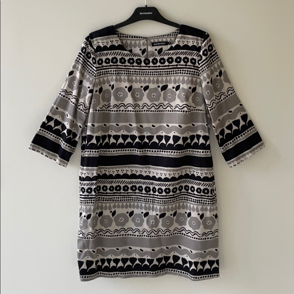 Marimekko Siisti Printed Cotton Dress 40